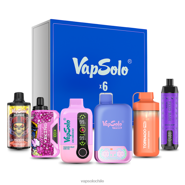 VapSolo Chile - sabores aleatorios VapSolo conjunto de caja sorpresa 2H60625