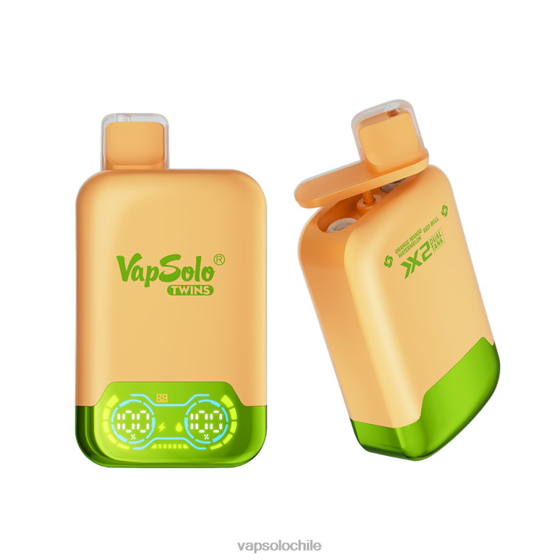 VapSolo Precio - sandía mango naranja y red bull VapSolo TWINS vaporizador desechable 2H60630