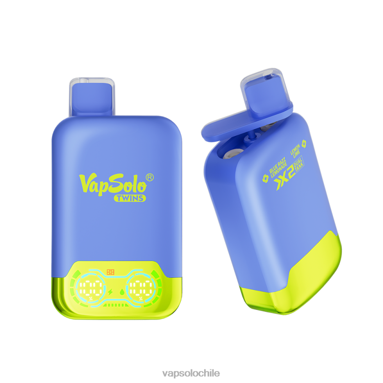 VapSolo Santiago - limonada blue razz y lima limón VapSolo TWINS vaporizador desechable 2H60626