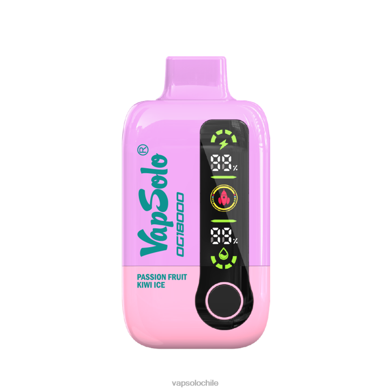 VapSolo Nicotina - Hielo de kiwi y maracuyá VapSolo DG18000 vaporizador desechable 2H60652