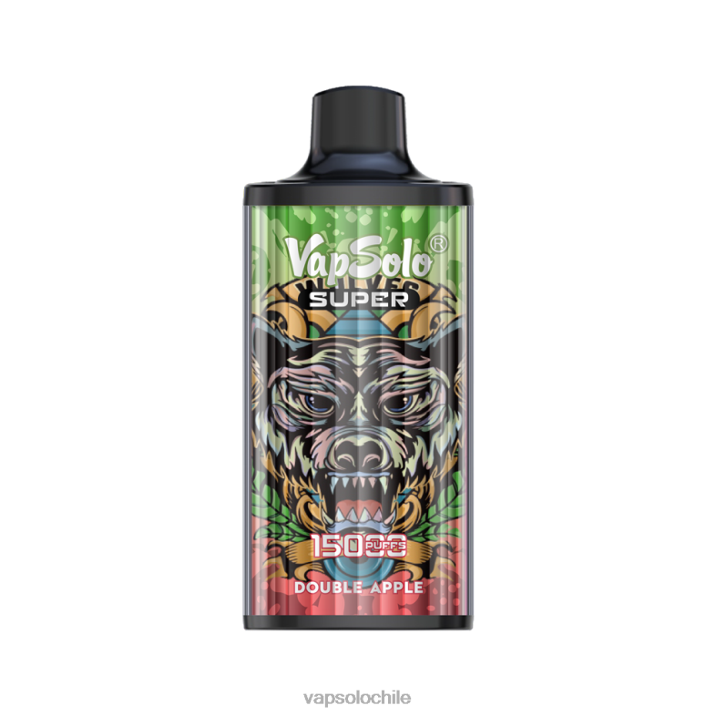 VapSolo Chile - manzana doble VapSolo SUPER vaporizador desechable 2H60617