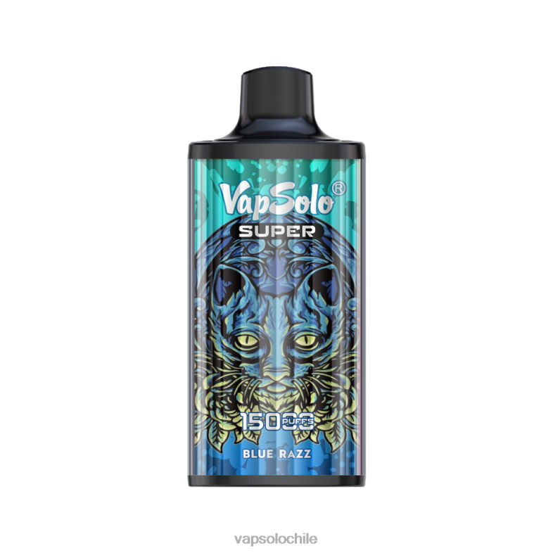 VapSolo Precio - Razz azul VapSolo SUPER vaporizador desechable 2H60614