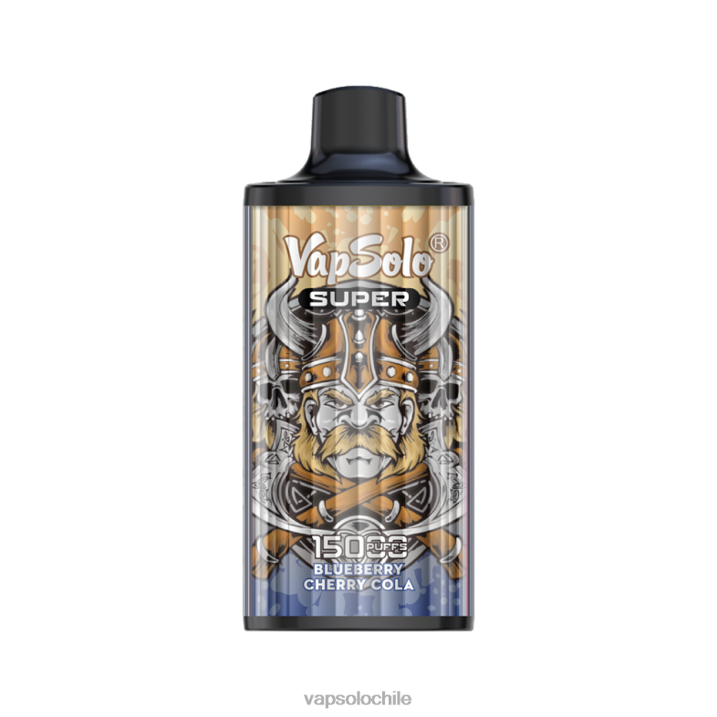 Vaper Desechable VapSolo - cola de arándanos y cerezas VapSolo SUPER vaporizador desechable 2H60615