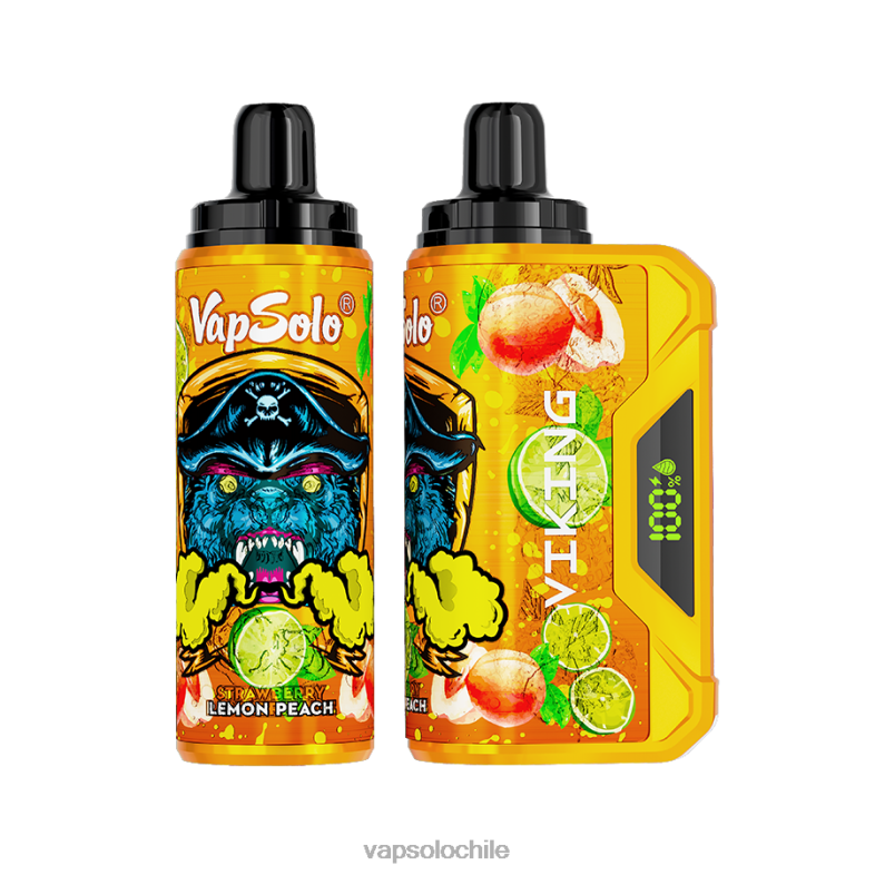 VapSolo Chile - durazno limon VapSolo VIKING vaporizador desechable 2H60641