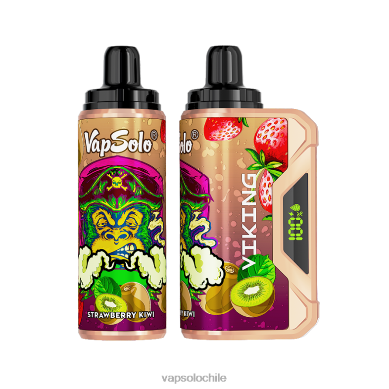 VapSolo Nicotina - kiwi fresa VapSolo VIKING vaporizador desechable 2H60644