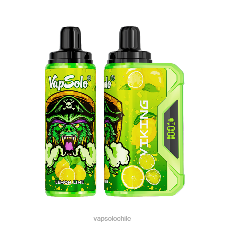 VapSolo Sabores - lima limon VapSolo VIKING vaporizador desechable 2H60640