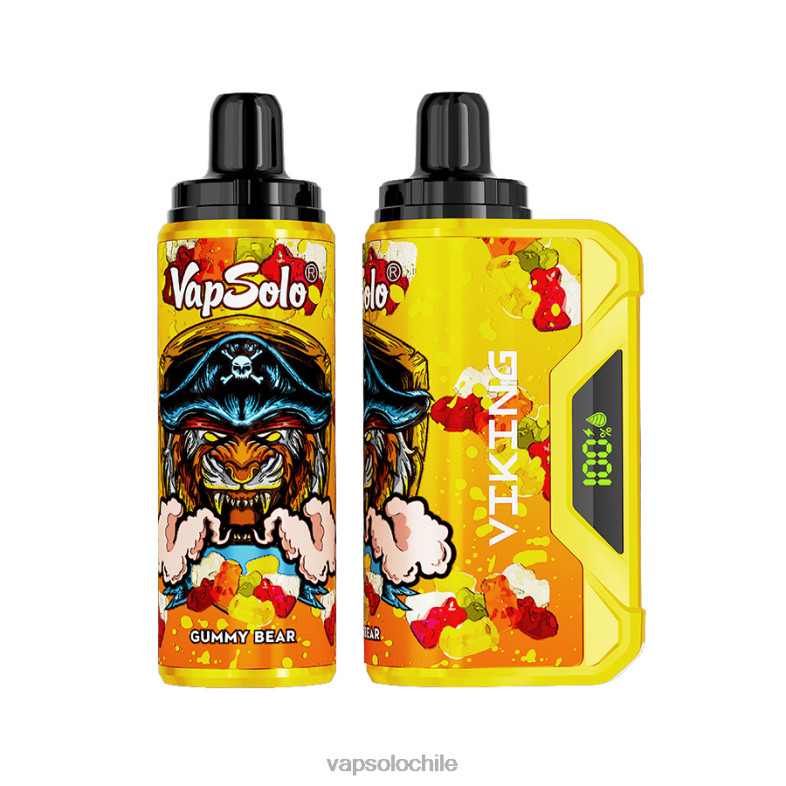 Vaper Desechable VapSolo - osito de goma VapSolo VIKING vaporizador desechable 2H60639